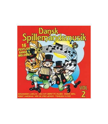 Dansk Spillemandsmusik vol. 2 - CD - NY