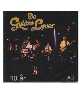De Gyldne Løver ‎– De Gyldne Løver 40 år - 2 - CD - NY