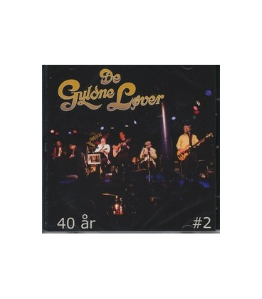 De Gyldne Løver ‎– De Gyldne Løver 40 år - 2 - CD - NY