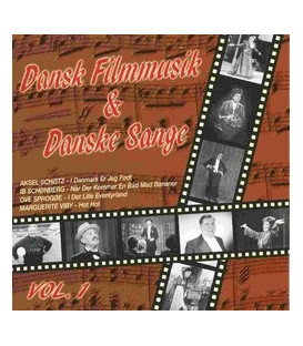 Dansk Filmmusik & Danske Sange vol. 1- CD - NY