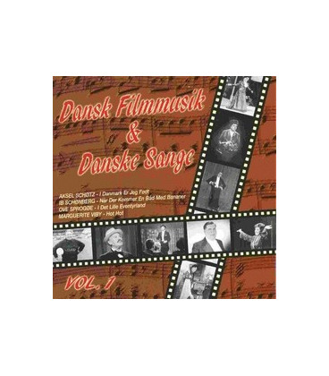 Dansk Filmmusik & Danske Sange vol. 1- CD - NY