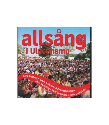 Allsång i Ulricehamn - CD - NY