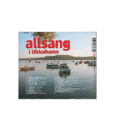 Allsång i Ulricehamn - CD - NY