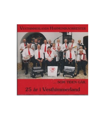 Vesthimmerlands Harmonika orkester ... som tiden går - CD - NY