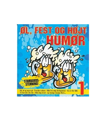 Stambords stemning Øl, fest og højt humør  vol. 1 - CD - NY
