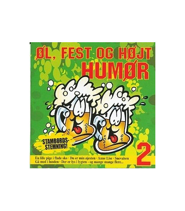 Stambords stemning Øl, fest og højt humør  vol. 2 - CD - NY