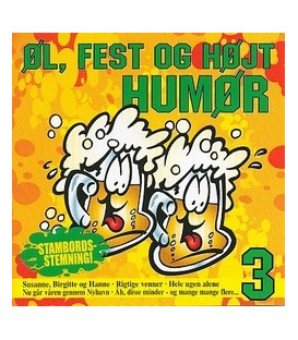 Stambords stemning Øl, fest og højt humør  vol. 3 - CD - NY