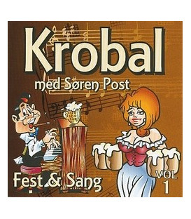 Søren Post Krobal med Søren Post  vol. 1 - CD - NY