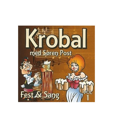 Søren Post Krobal med Søren Post  vol. 1 - CD - NY