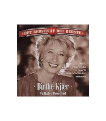 Birthe Kjær - Vi maler byen rød - CD - NY