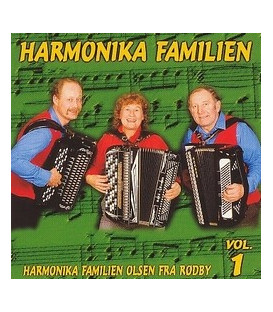 Harmonika Familien vol. 1 Instrumental - CD - NY