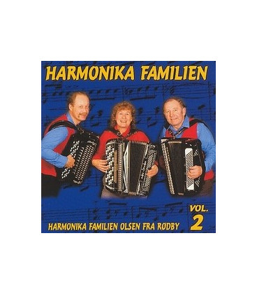 Harmonika Familien vol. 2 Instrumental - CD - NY