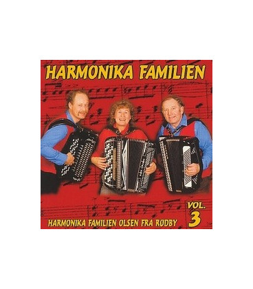 Harmonika Familien vol. 3 Instrumental - CD - NY