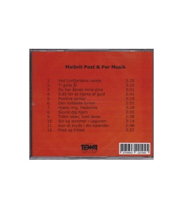 Maibrit Post og Per Musik - Lidt go´ musik - CD - NY