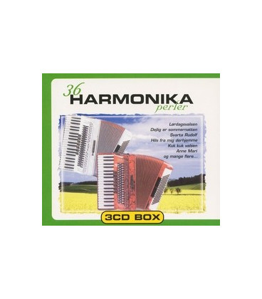 36 Harmonika perler 3 CD - NY