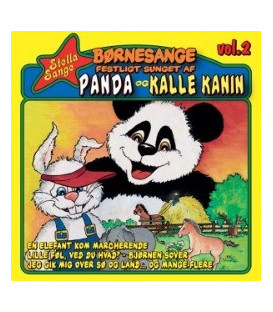 Børnesange festligt sunget af Panda og Kalle Kanin Vol. 2 Stella - CD - NY