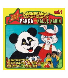 Børnesange festligt sunget af Panda og Kalle Kanin vol. 1 Stella - CD - NY