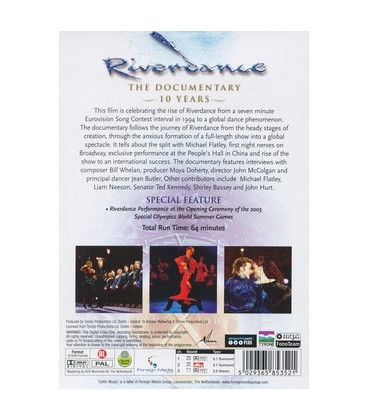Riverdance The Documentary - 10 years - DVD - NY