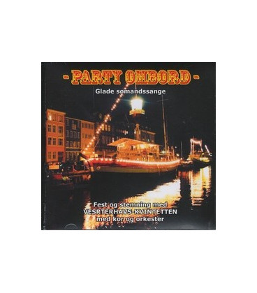 Vesterhavs-Kvintetten Party ombord - CD - NY