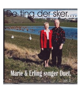Marie & Erling synger duet - De ting der sker - CD - NY
