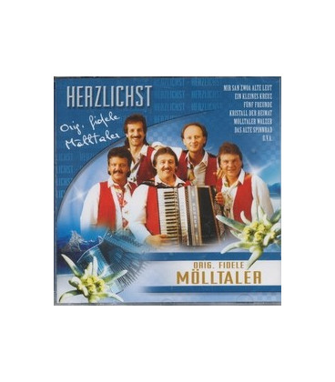 Orig. Fidelle Mölltaler Herzlichst - CD - NY