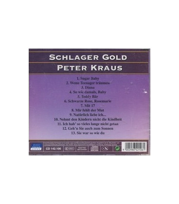 Peter Kraus - Sugar Baby - CD - NY