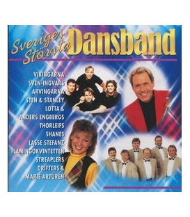 Sveriges Största Dansband - CD - NY
