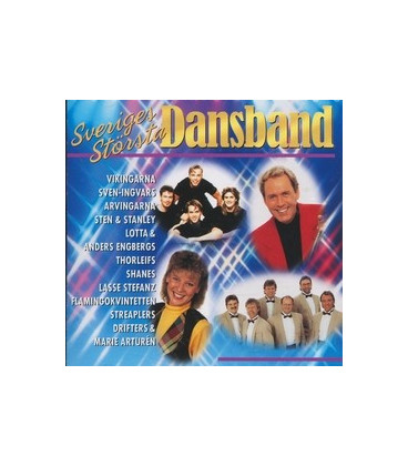 Sveriges Största Dansband - CD - NY