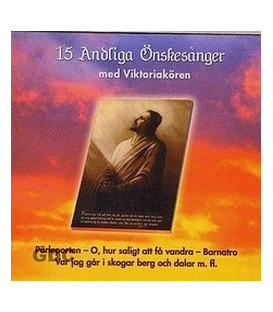 Viktoriakören 15 Andliga Önskesånger - CD - NY