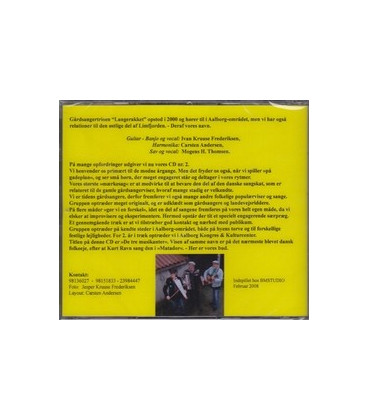 Gårdsangertrioen "Langerakket" - De tre musikanter - CD - NY