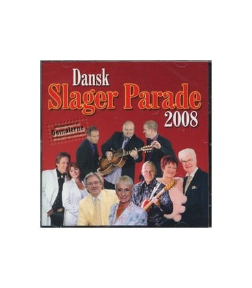 Dansk Slager Parade 2008 - CD - NY