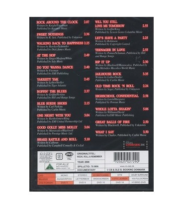 Rock, Roll & Remember Musik DVD - NY