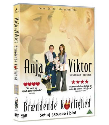 Anja Og Viktor - Brændende Kærlighed - DVD