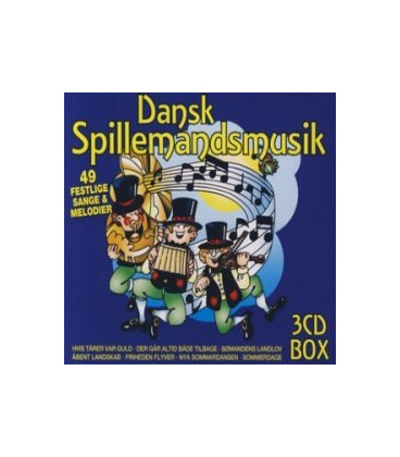 DANSK SPILLEMANDSMUSIK VOL. 1, 2 og 3