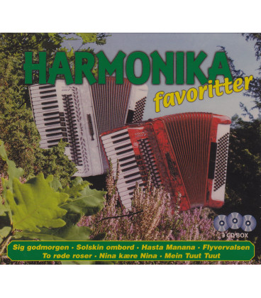 Harmonika favoritter 3 CD