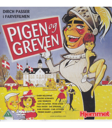 Pigen Og Greven - DVD -BRUGT I PAPCOVER