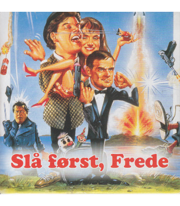 SLÅ FØRST FREDE - DVD -BRUGT I PAPCOVER