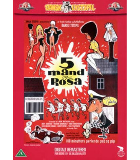 5 mand og Rosa - DVD - BRUGT