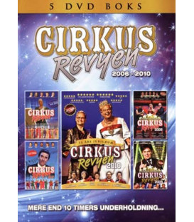 Cirkusrevyen 2006 / 2007 / 2008 / 2009 / 2010 (5-disc) - DVD - BRUGT