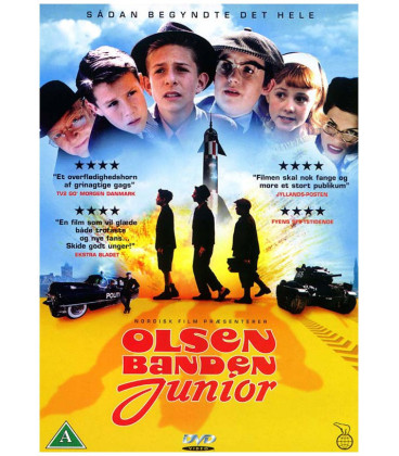 Olsen Banden Junior - DVD - BRUGT