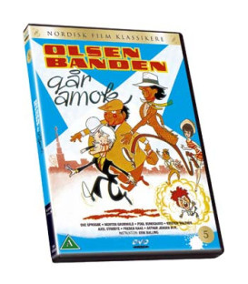 Olsen-Banden 5: Går amok - DVD - BRUGT