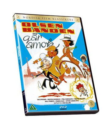 Olsen-Banden 5: Går amok - DVD - BRUGT